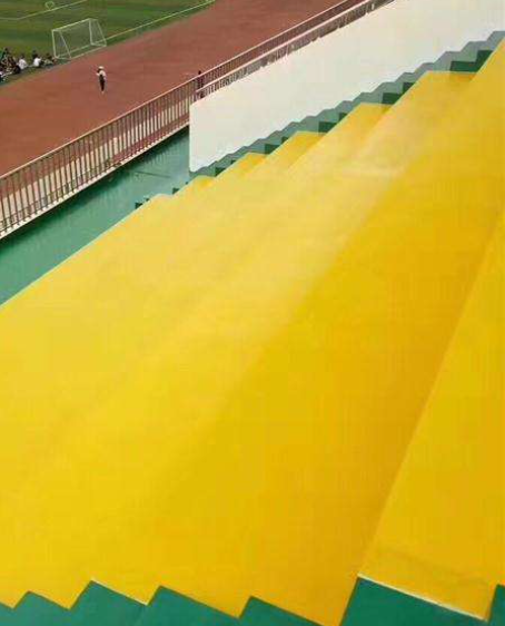 澄海球场台阶翻新修补改造